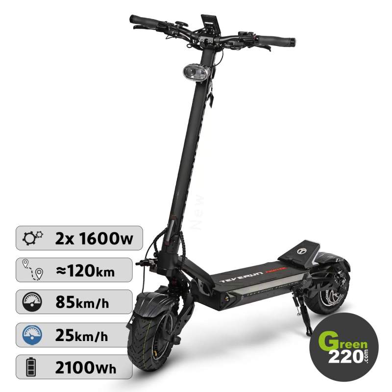GREEN220.it » Monopattino elettrico Teverun Fighter 11+
