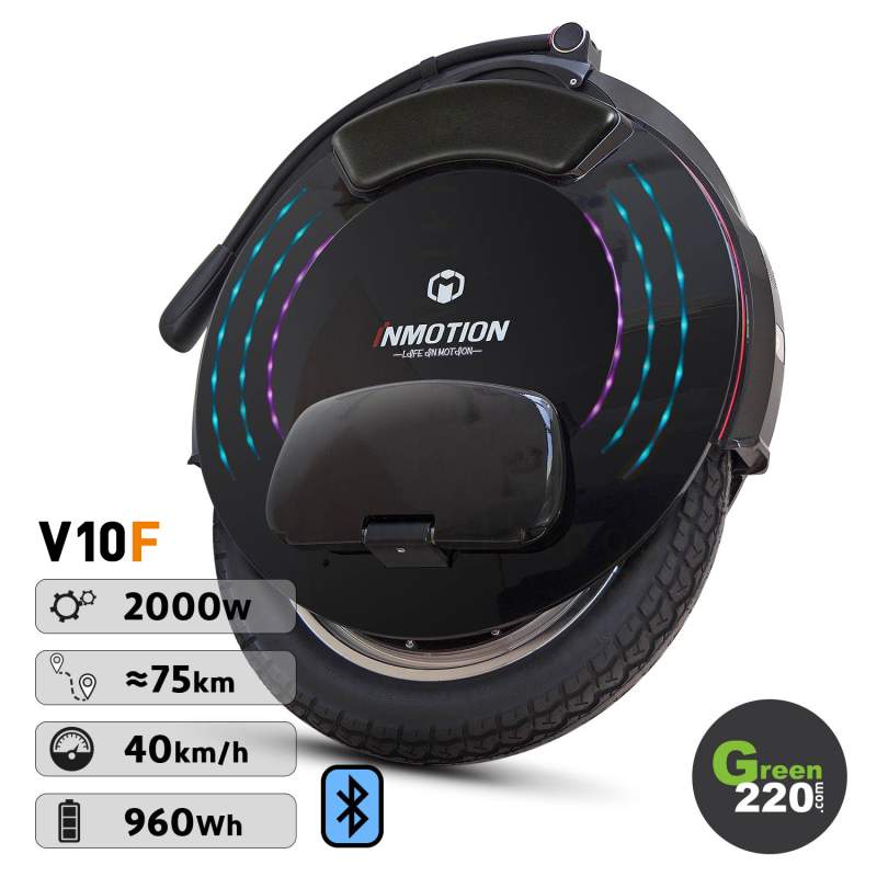 Monociclo Elettrico Inmotion V10F l Green220.it
