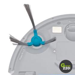 Coppia di spazzole rotanti a 3 bracci per aspirapolvere robot Wiizzee AR02