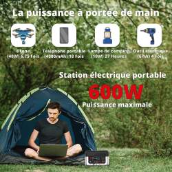 Stazione di ricarica portatile Wonder WX600 | Green220.fr