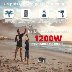 Stazione di ricarica portatile Wonder WX1200 | Green220.fr