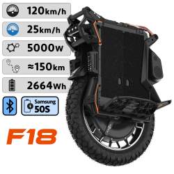 Monociclo Elettrico Kingsong KS-F18 - 5000 W / 2664 Wh